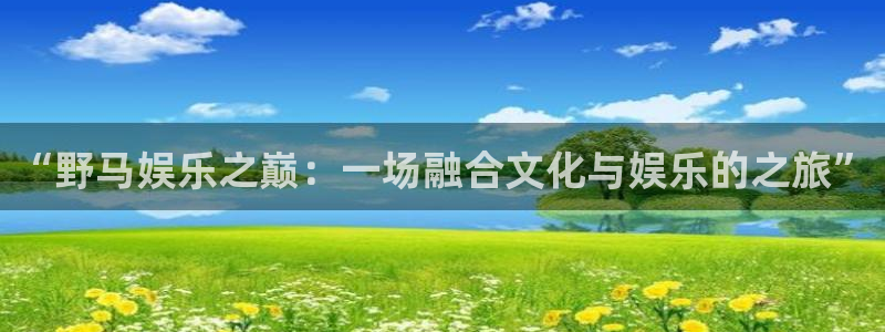 风暴娱乐官网：“野马娱乐之巅：一场融合文化与娱乐的之旅”